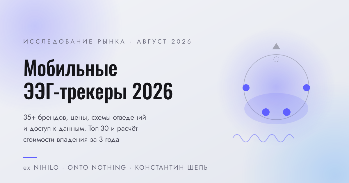 Мобильные ЭЭГ-трекеры 2026 — обложка обзора