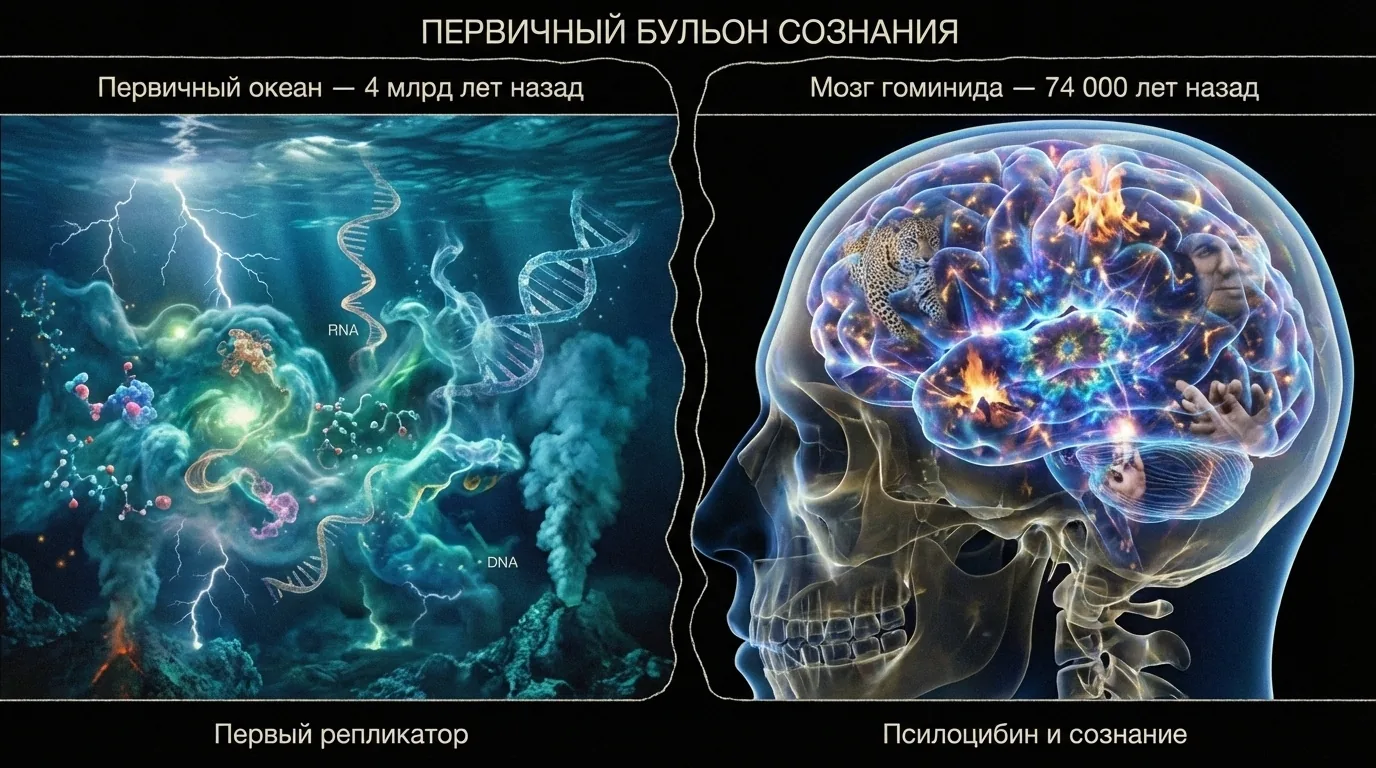 L'oceano primordiale e la nascita della vita