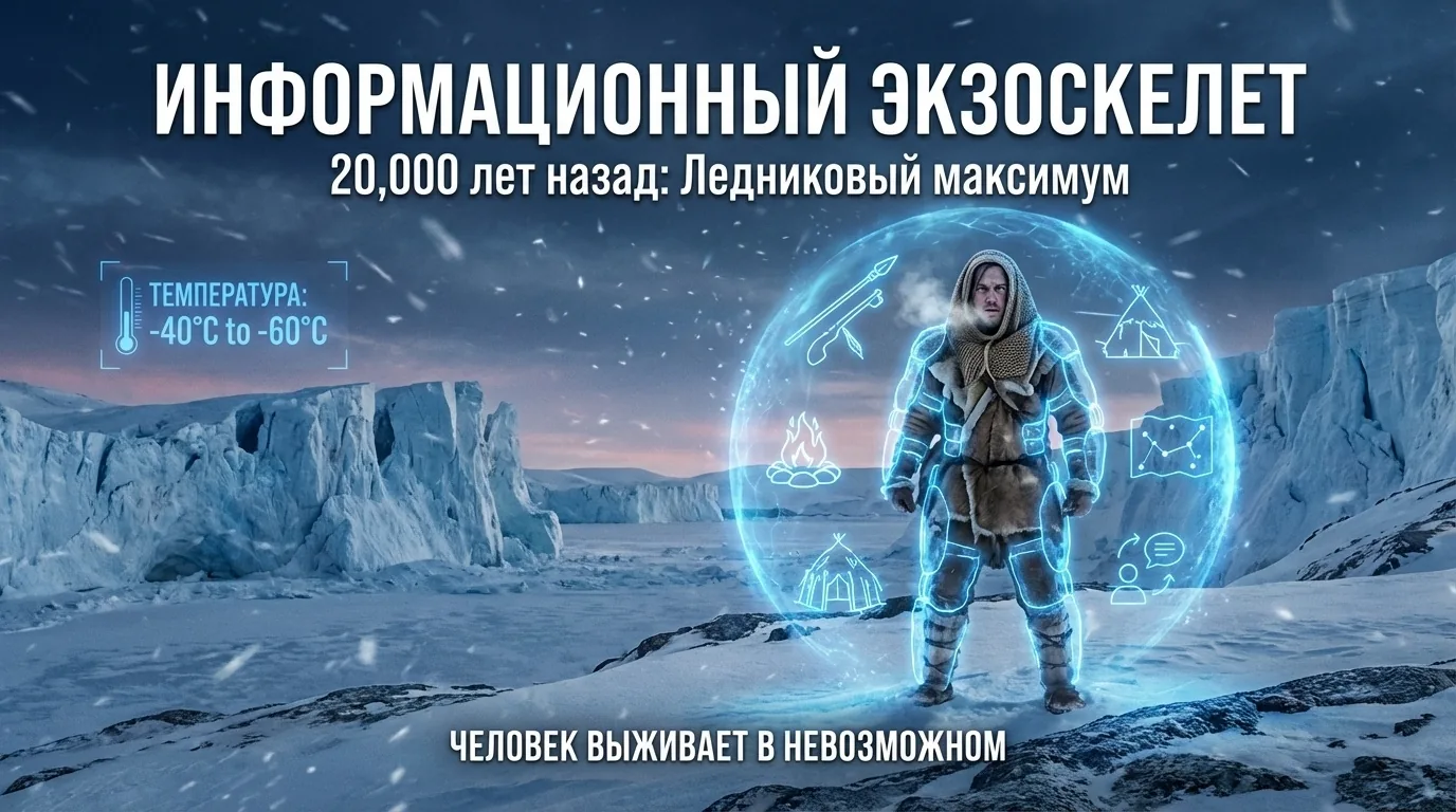 L'Ultimo Massimo Glaciale — sopravvivenza attraverso le idee