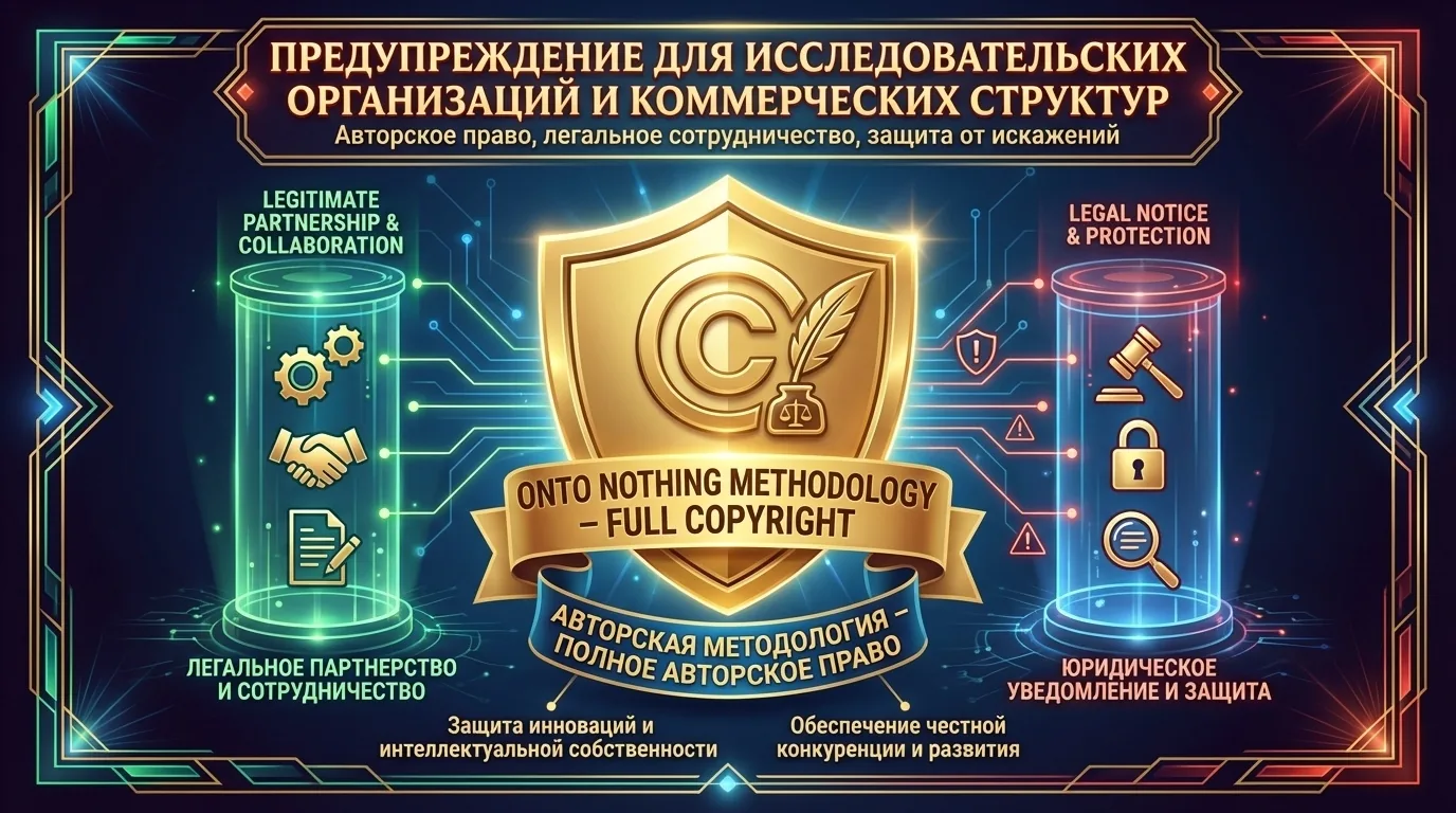 Авторское право и юридическое уведомление ONTO NOTHING